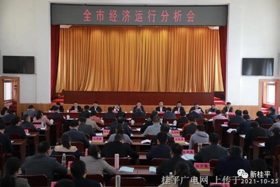 桂平市召开全市经济运行分析会