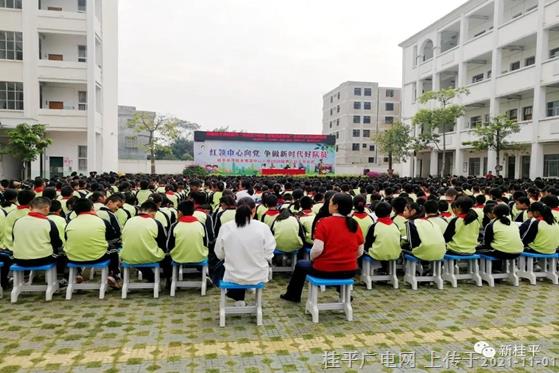 寻旺乡南津小学举行“红领巾心向党、争做新时代好队员”新时代文明实践活动
