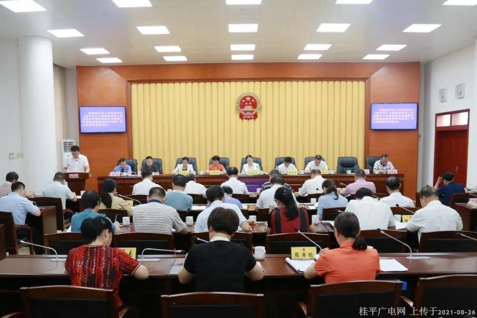 【喜迎两会】桂平人大：加强工作监督 服务经济发展大局