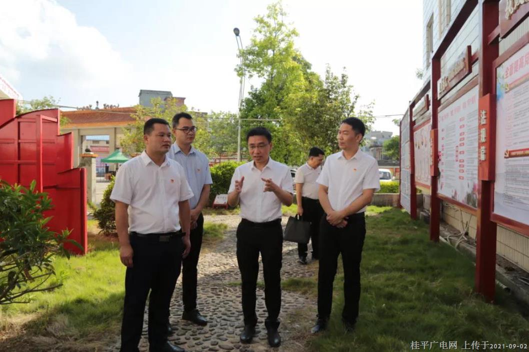 蒋建伟到桂平市开展工作调研