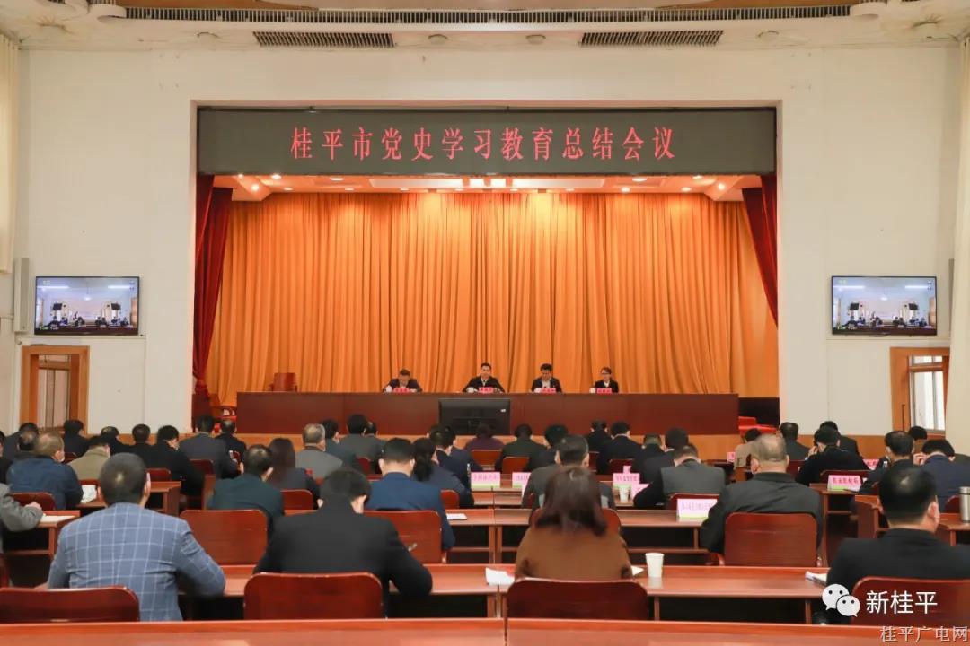 桂平市召开党史学习教育总结会议
