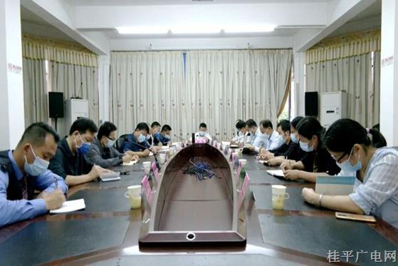 桂平市组织收听收看全区疫情防控视频调度会