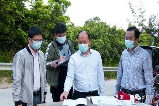桂平市综合查访组第二小组暗访督查疫情防控和森林防火措施落实情况