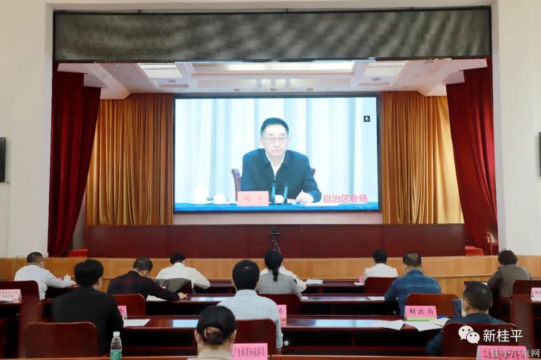 桂平市组织收听收看自治区新冠肺炎疫情防控工作电视电话会议