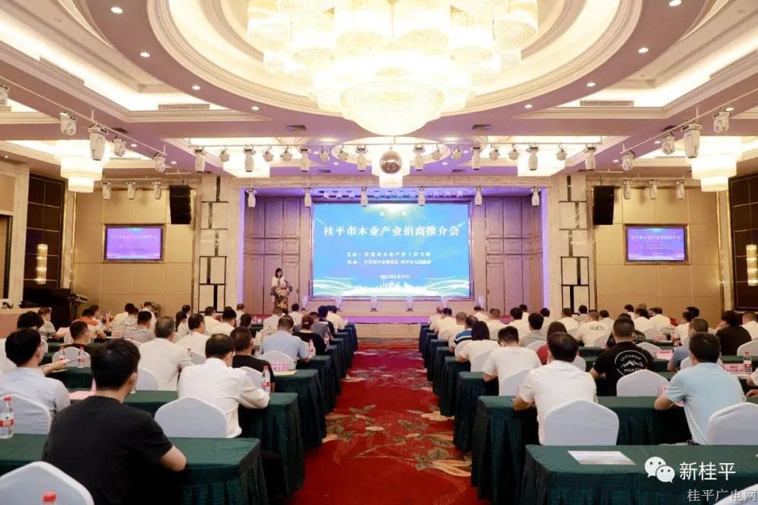 我市在贵港举行木业产业招商推介会