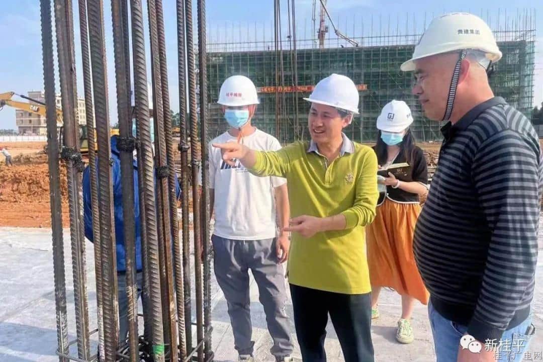 桂平市蒙圩镇第二中心小学工程项目快速推进