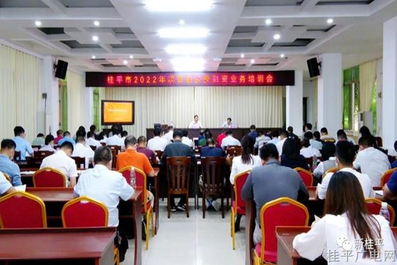 桂平市召开2022年重大项目投融资工作座谈会暨投融资业务培训会