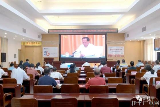 桂平市组织收听收看自治区全民科学素质工作领导小组第十五次会议暨2022年全区全民科学素质工作电视电话会议