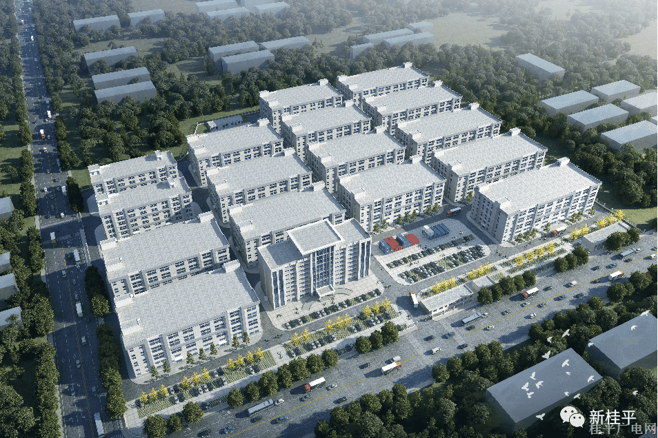总投资4.3亿元！桂平市长安工业区标准厂房项目正式开工