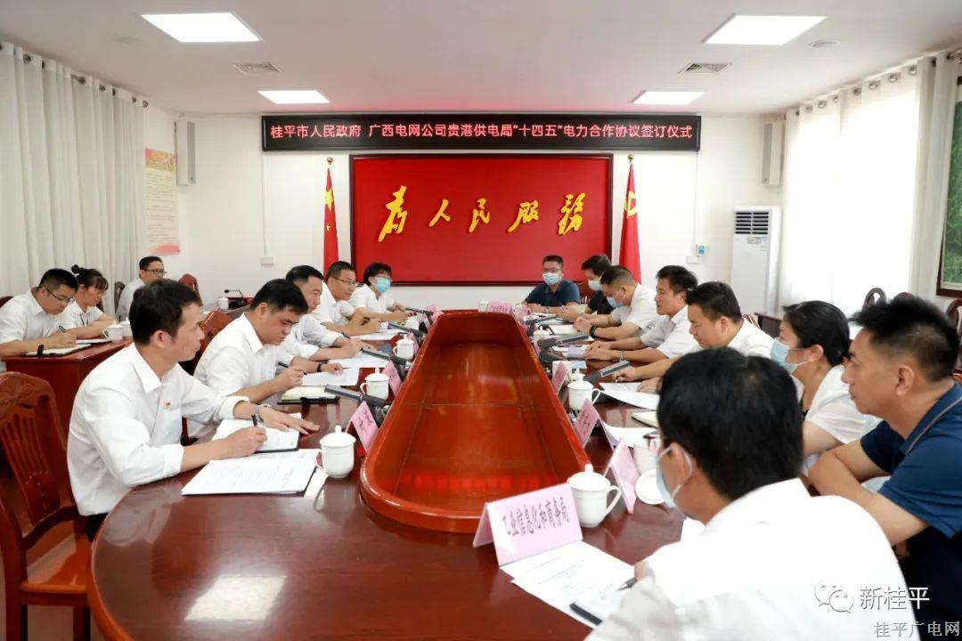 桂平市人民政府和贵港供电局签订“十四五”电力合作协议