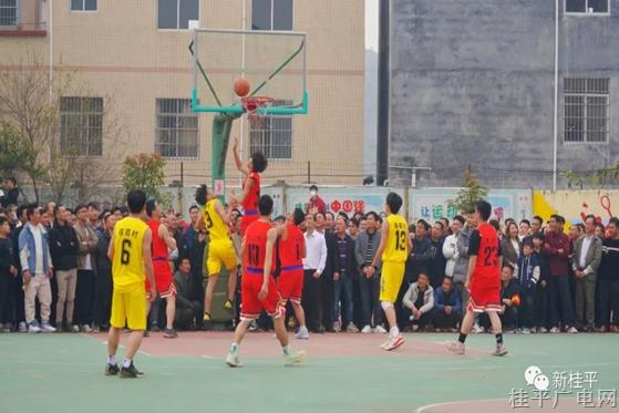 【新春走基层】2023年春节麻垌镇举办篮球联谊赛
