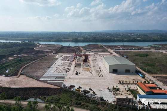 桂平：西江船舶修造产业园项目建设持续推进中