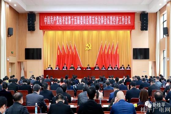 中共桂平市第十五届委员会第五次全体会议公报