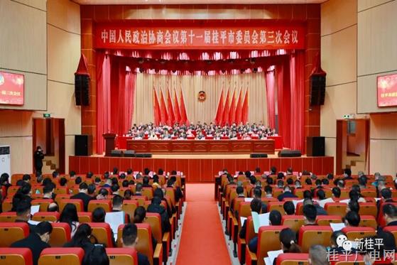 【聚焦两会】中国人民政治协商会议第十一届桂平市委员会第三次会议开幕