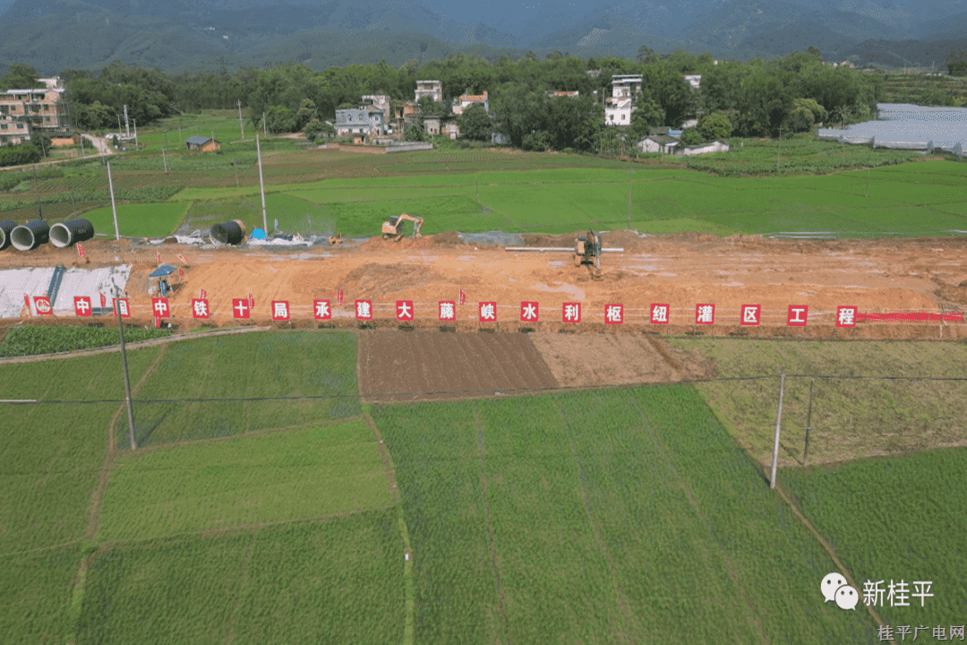 桂平：大藤峡水利枢纽灌区工程建设正快速有序推进