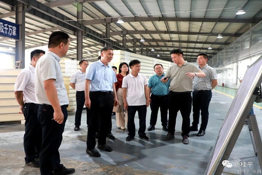 广西农垦集团一行到桂平考察调研 黄创优陪同并出席座谈会