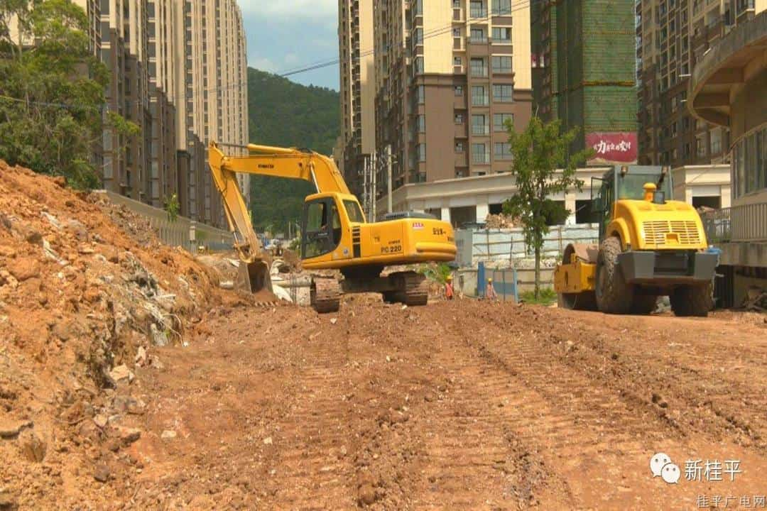 禄棠西路建设加快 预计六月达到通车条件