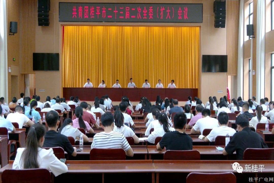 共青团桂平市二十三届二次全委（扩大）会议召开