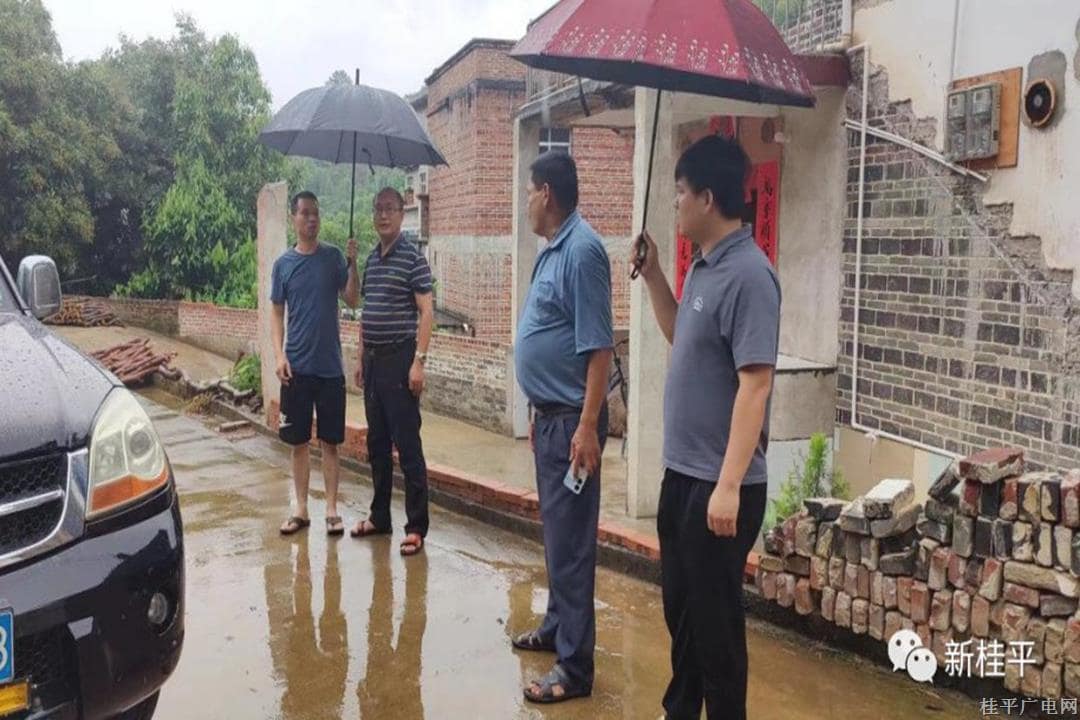 桂平市自然资源局做好强降雨地质灾害防御工作