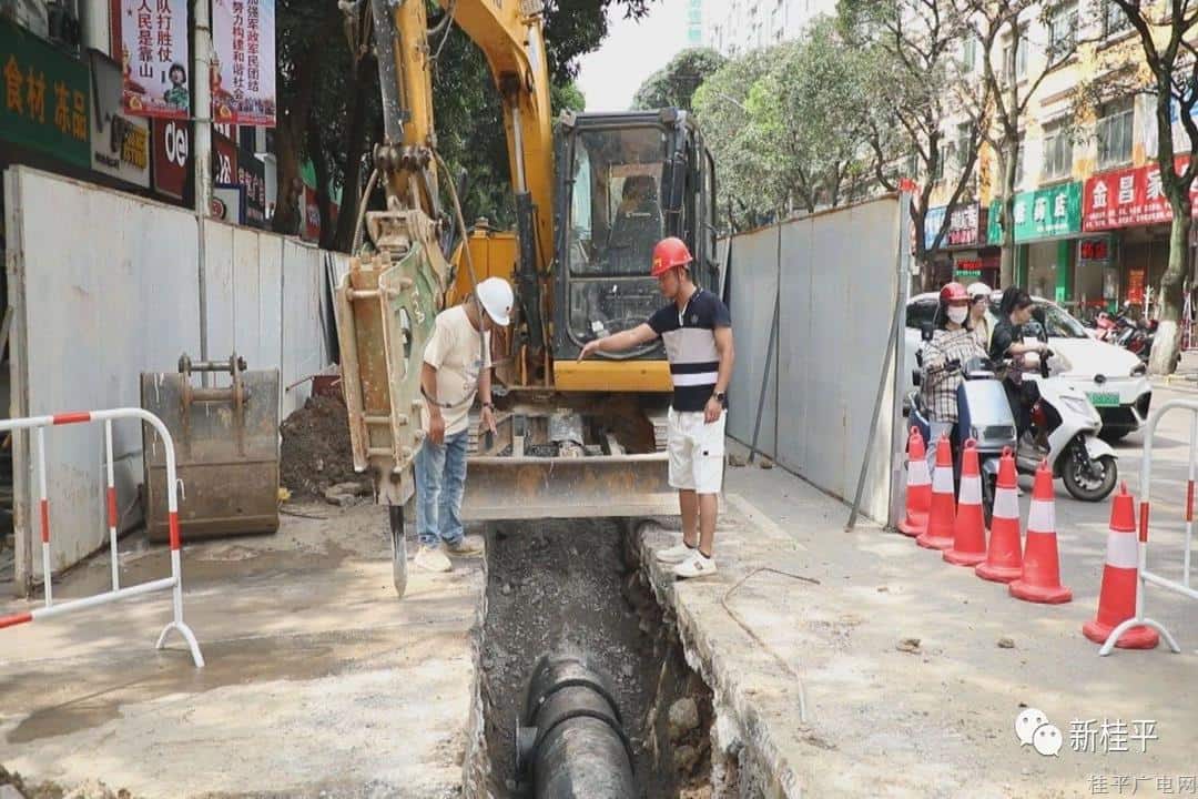 桂平市：供水管道升级改造 让群众用上“舒心水”
