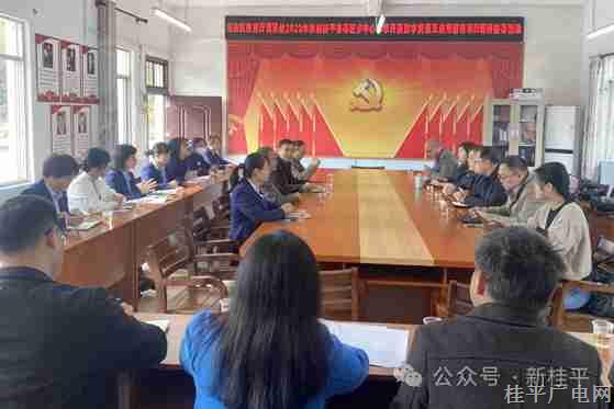 自治区教育厅调研组到桂平市调研义务教育阶段国家课程数字资源及应用服务项目工作