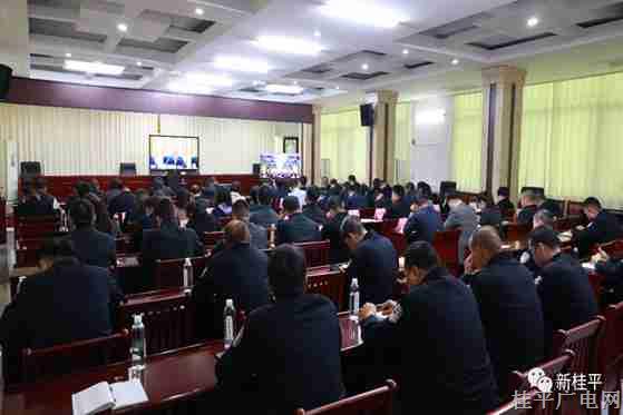 桂平市组织参加全区禁毒工作电视电话会议