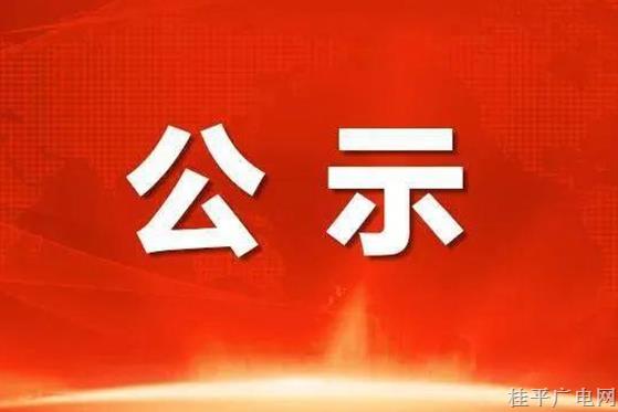 桂平市融媒体中心新闻记者证2023年度核验人员名单公示